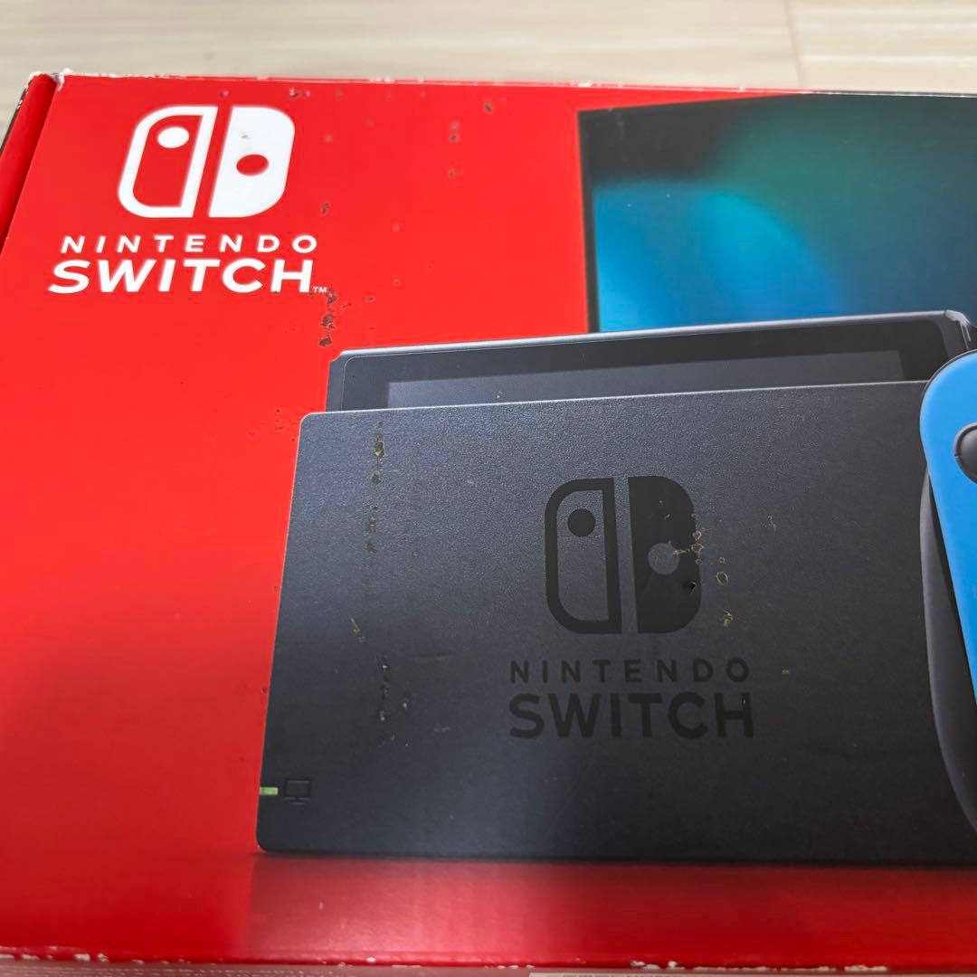 Nintendo Switch 本体 青/赤 Joy-Con 付属品あり