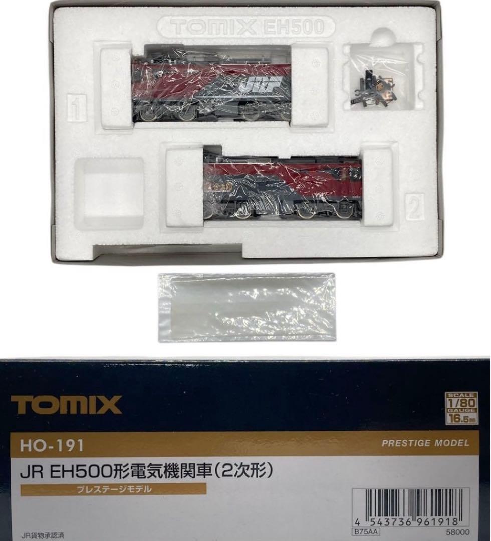 【美品】TOMIX HOゲージ EH500 2次形 HO-191