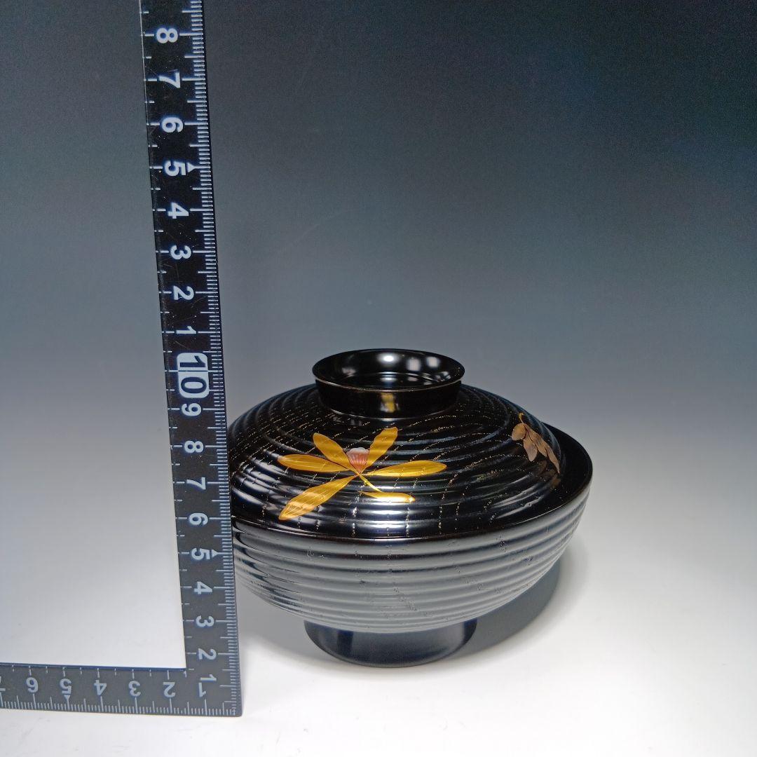 最終値下げ！茶道具　懐石道具　木製蒔絵お碗10客