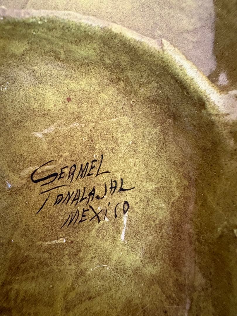 【セルメル】メキシコ民芸ドール姉妹アンティークベーパーマシェ張子1970年代