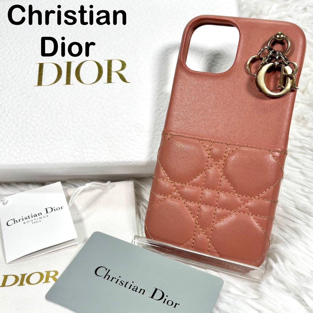 Dior iPhone iPhone ケース ピンク LadyDior チャーム