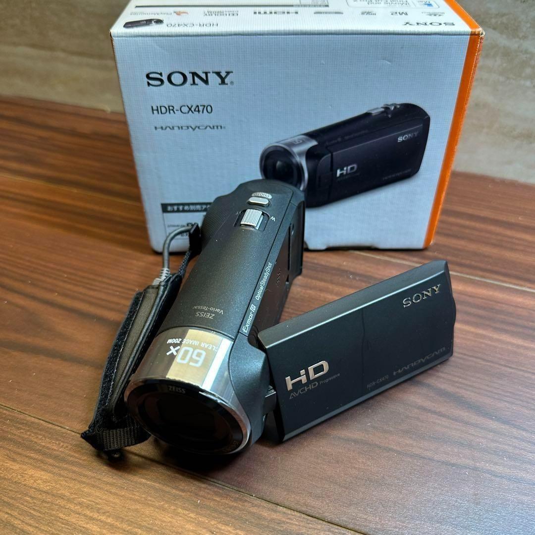 SONY HDR-CX470 ビデオカメラ 2777