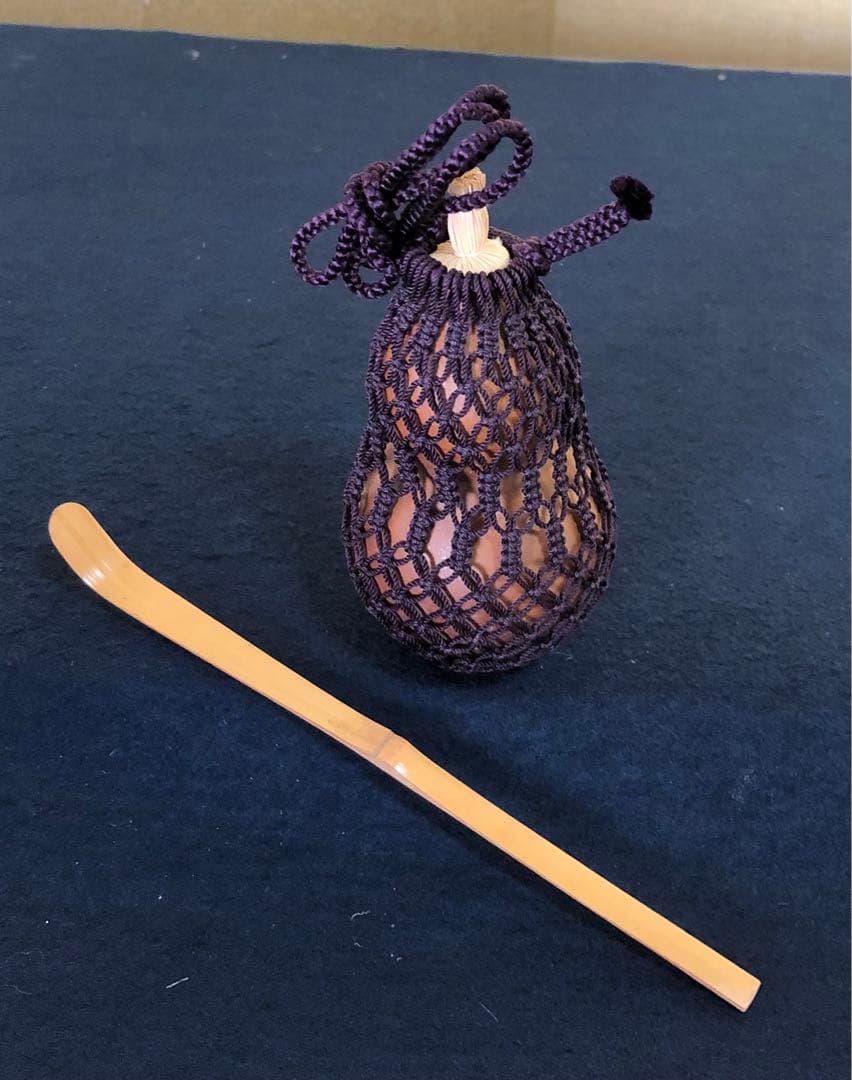 割引❗️茶道具 蒔絵付 御所籠 在銘 お茶道具付 仕覆付　250723E6