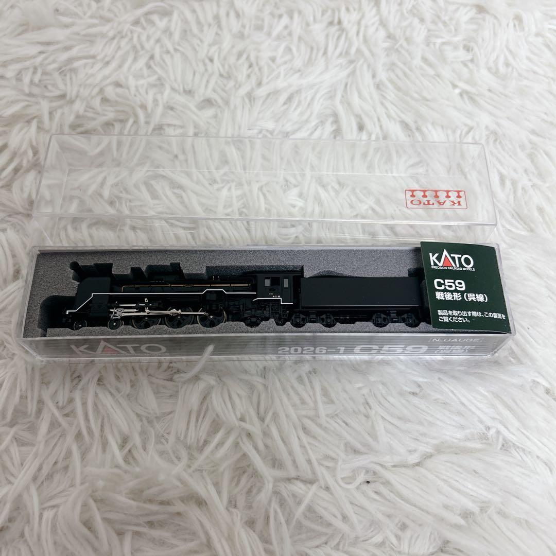【極美品】KATO 2026-1 C59 戦後形(呉線)