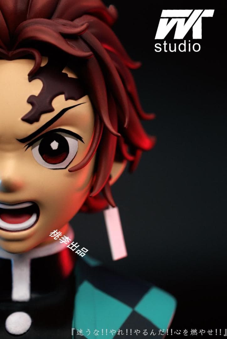 新品未開封 『鬼滅の刃』　WT　竈門炭治郎  胸像 ガレージキット スタチュー