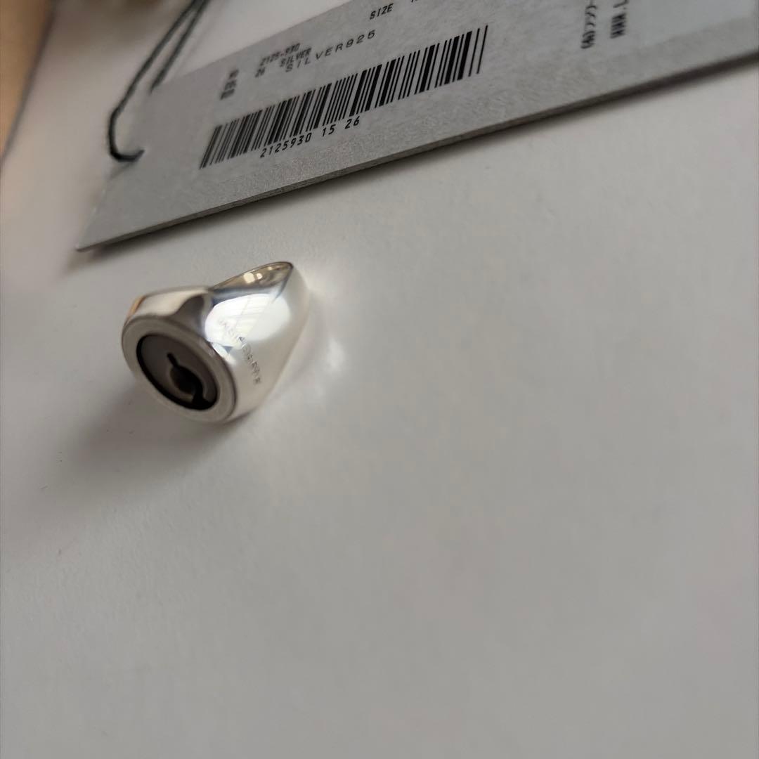 アクセサリー LAD MUSICIAN KEY HOLE RING SILVER 925