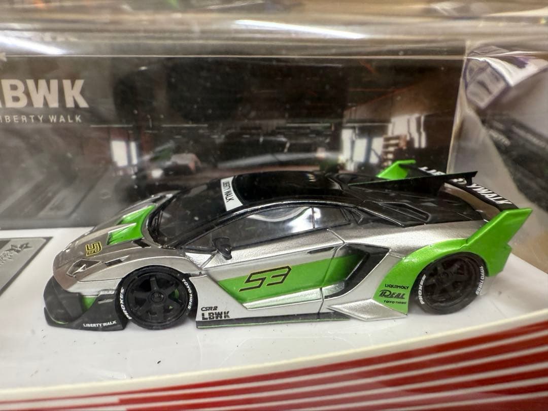 1/64 Fuelme アヴェンタドール LBWK GT EVO 緑#53