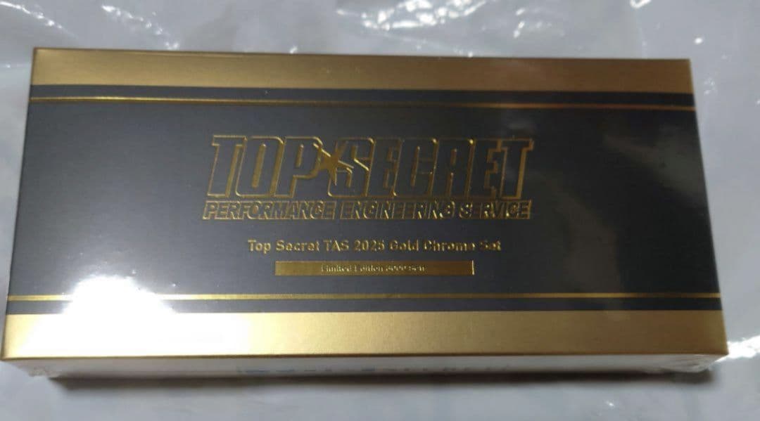 東京オートサロン MINIGT TopSecret ゴールドクロム3台セット