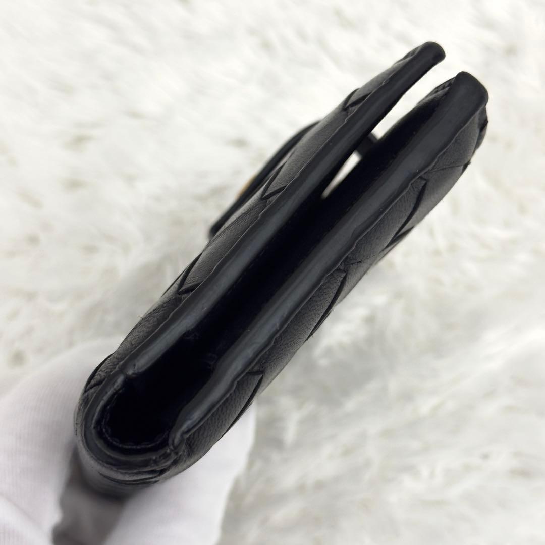 RFID内蔵✨BOTTEGA VENETA ボッテガ イントレ 財布 ブラック