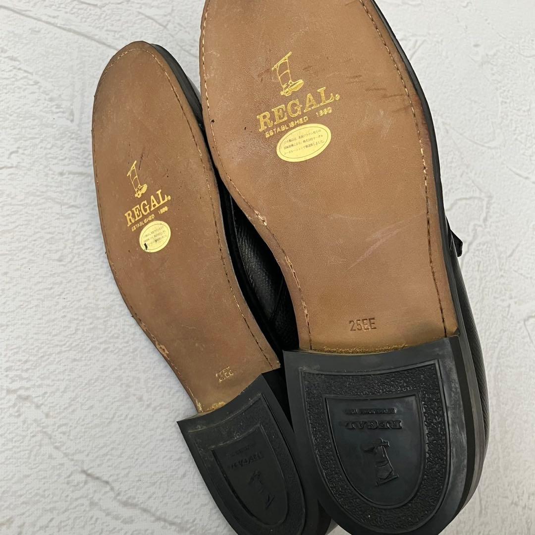 【新品未使用】リーガル シングルモンクストラップ ビジネス シューズ 25cm