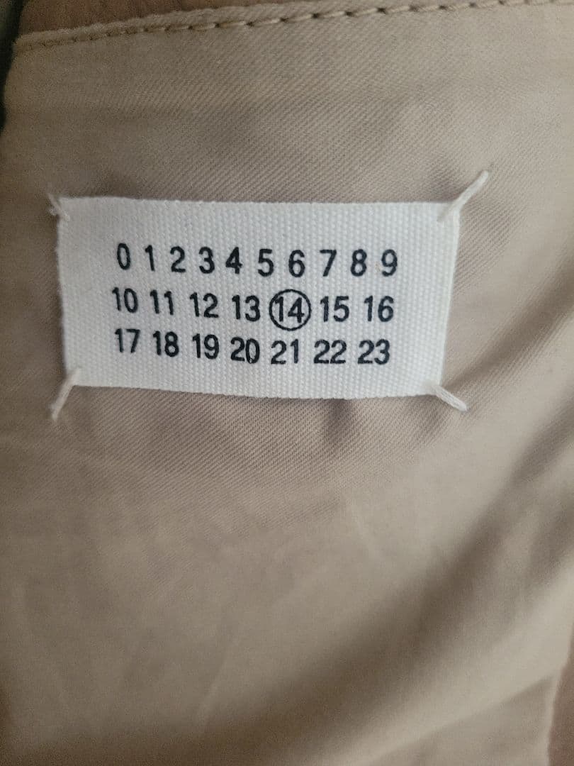 マルジェラ　Margiela　ハの字　5ZIP ライダース