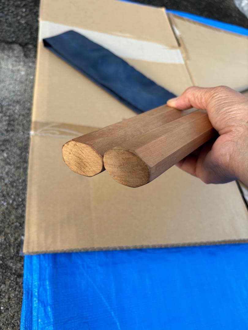 模造刀 白鞘 日本刀　美品　日本刀 波刃 木製柄