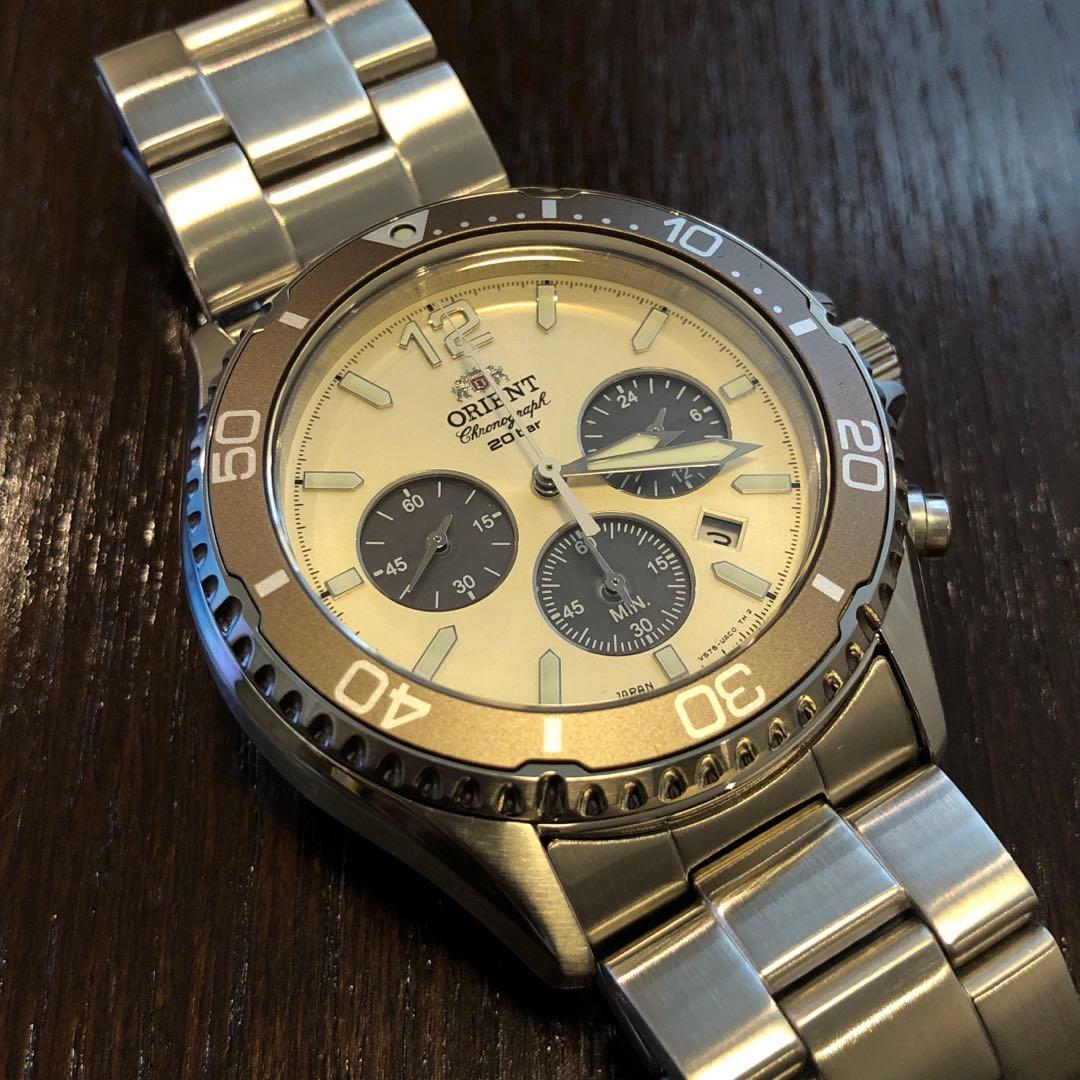 【オリエント・マコ】オンラインストア限定 クロノグラフ RN-TX0209G