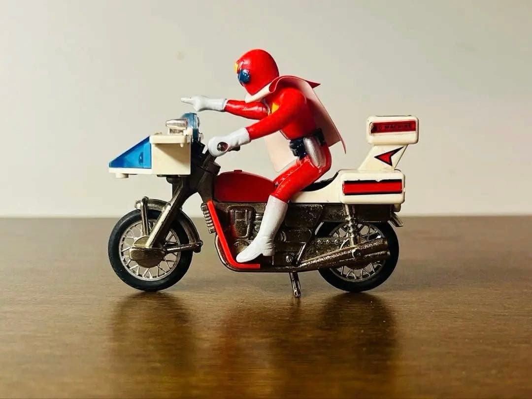 秘密戦隊 ゴレンジャー ポピニカ シリーズ レッドマシーン ポピー 超合金 当時