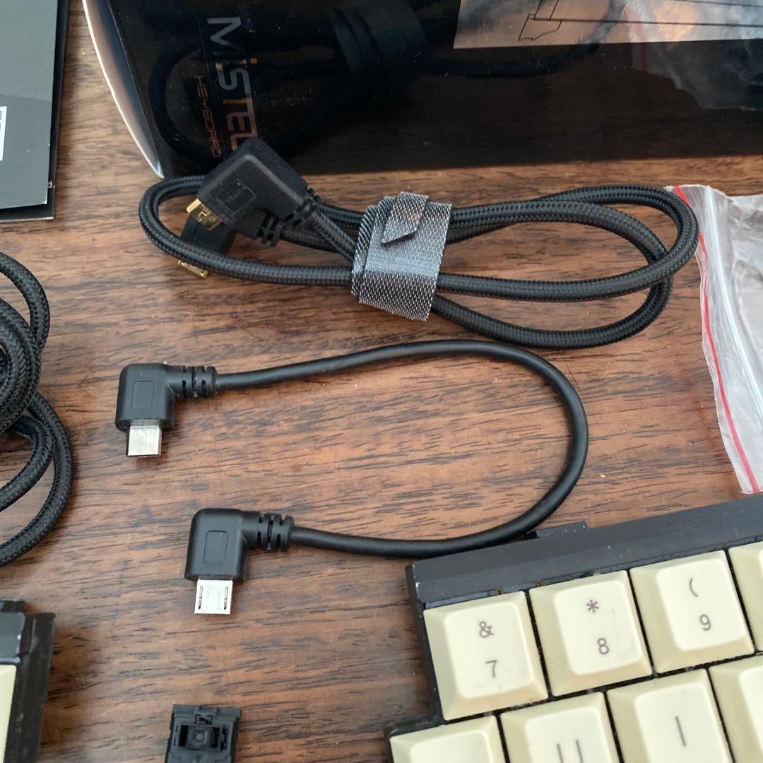 MISTEL Barocco MD650L分割キーボード 英語配列Cherry