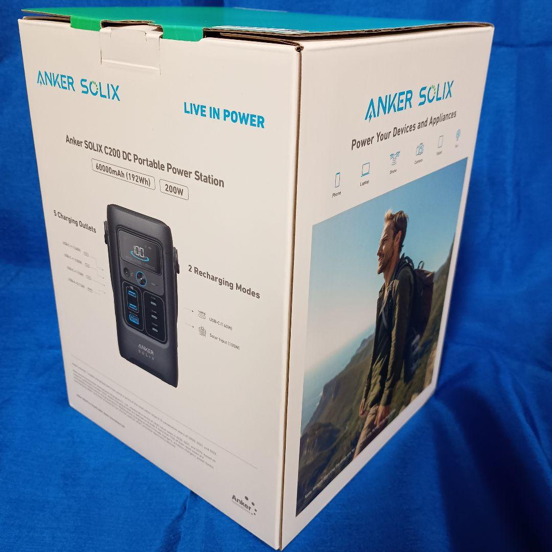 発電機・ポータブル電源 BASARAAnker SOLIX C200 DC Portable