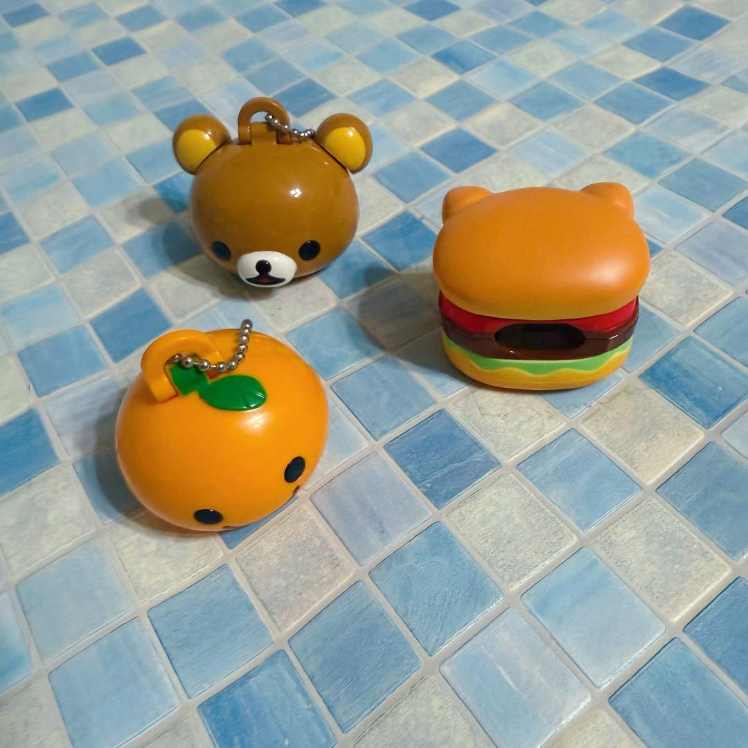 サンエックス　san-x　リラックマ ストラップ 3点セット