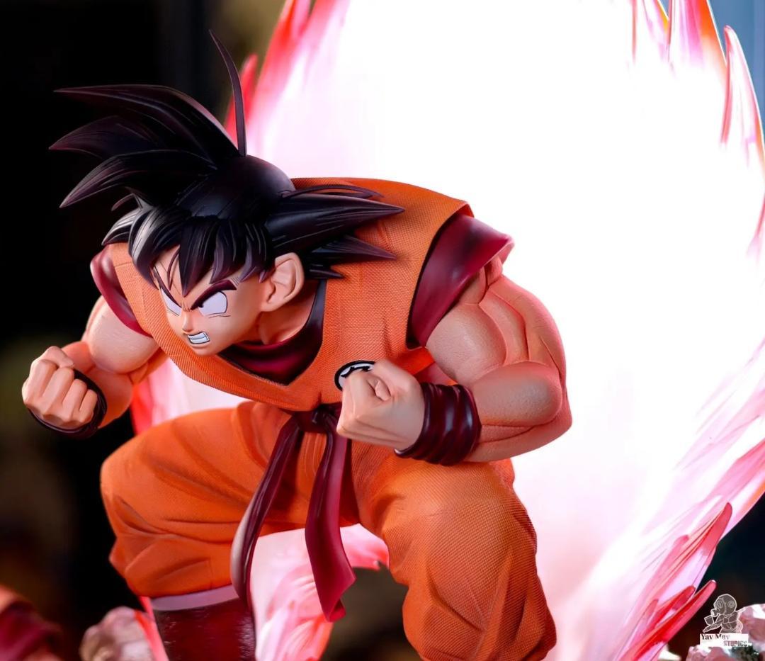 ドラゴンボール 界王拳 孫悟空 ガレージキット フィギュア 1/6スケール