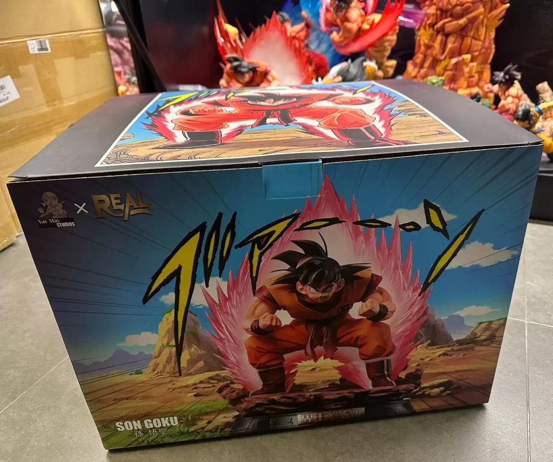 ドラゴンボール 界王拳 孫悟空 ガレージキット フィギュア 1/6スケール