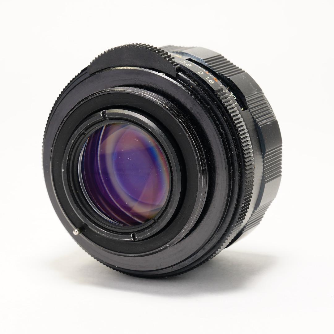 【虹色ゴースト】動作◎ Super Takumar 55mm F1.8 前 18