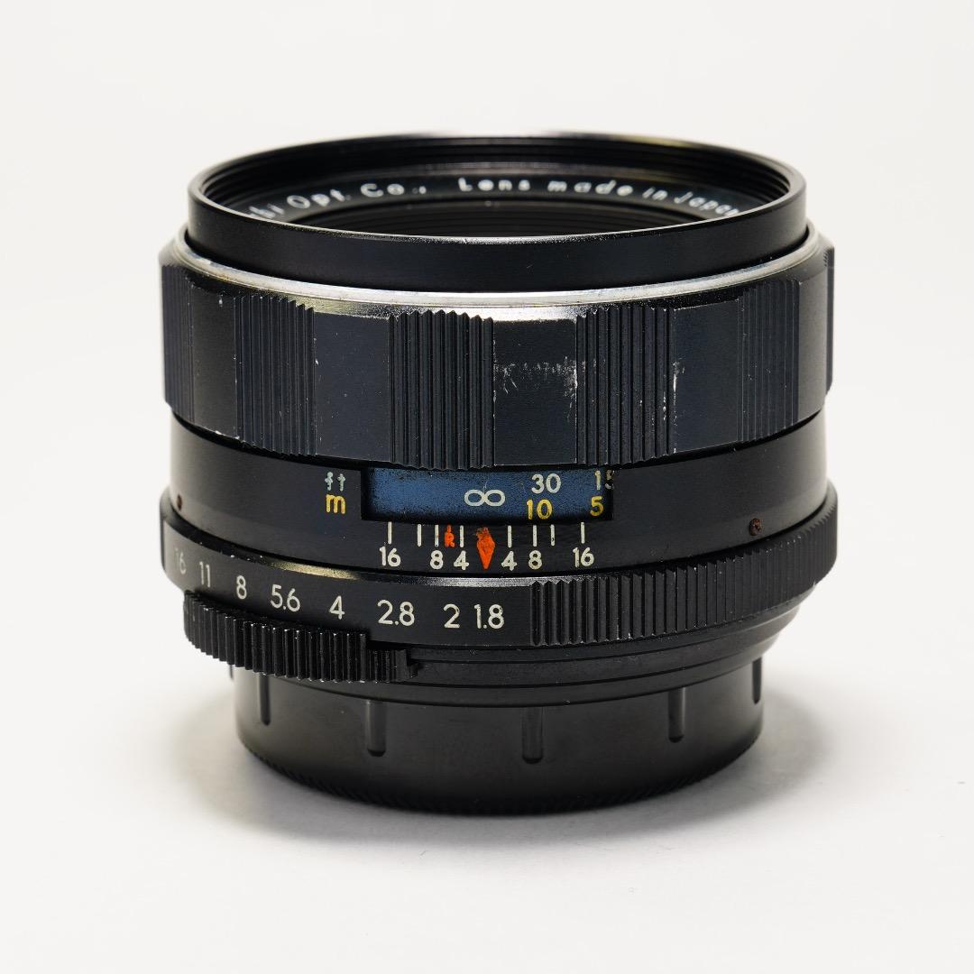 【虹色ゴースト】動作◎ Super Takumar 55mm F1.8 前 18