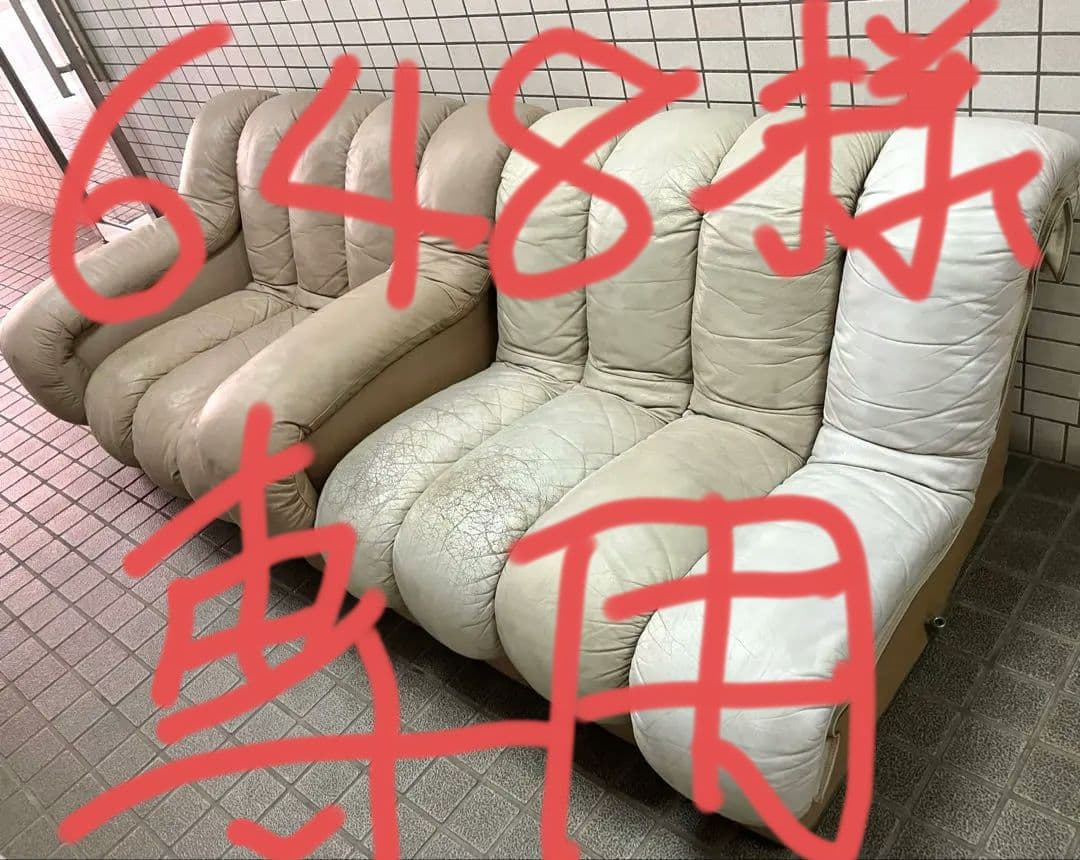 ①最高級 mobilia製 スネークソファ9連セットデセデ de sede