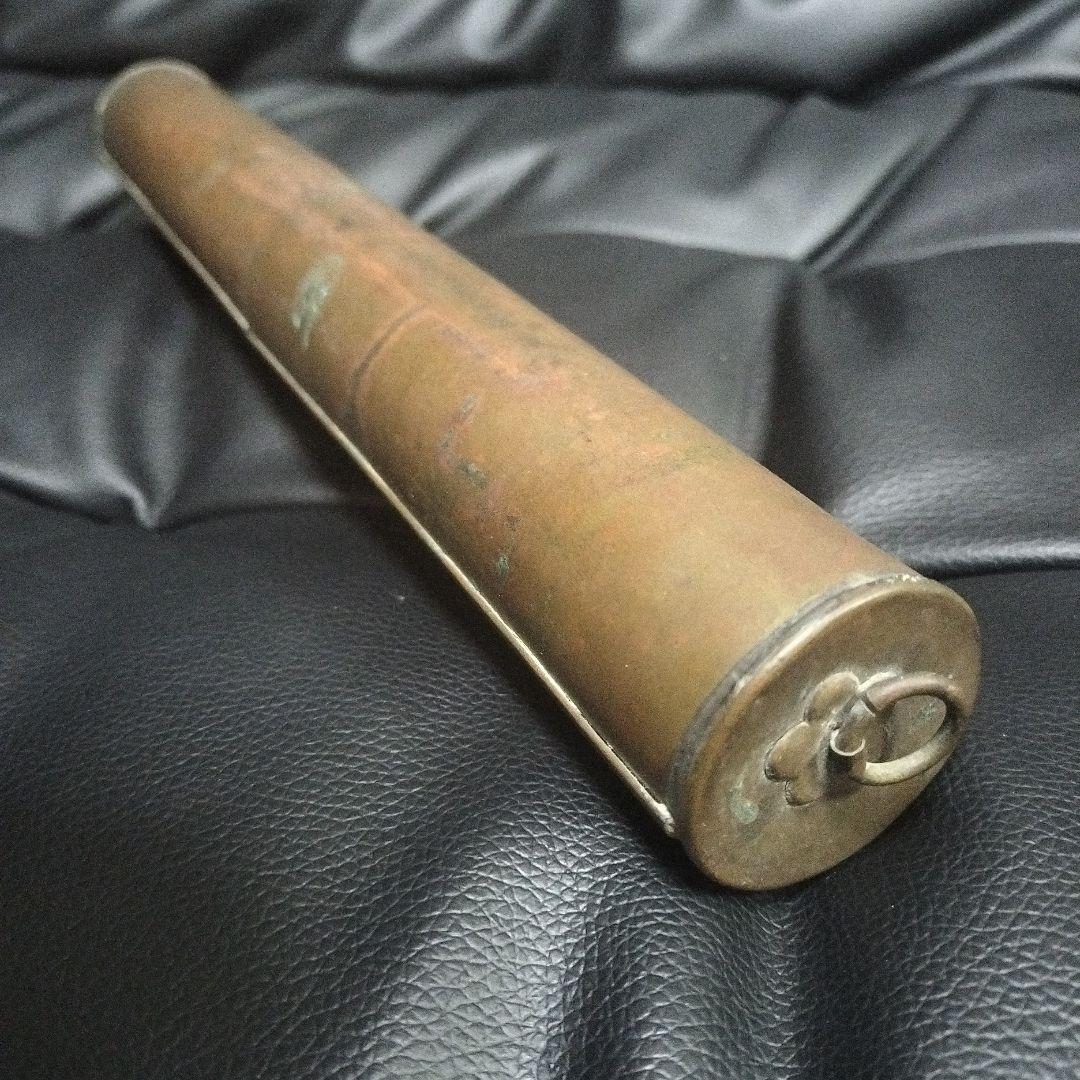 旧日本軍 賞状入れ 桜印 骨董 アンティーク