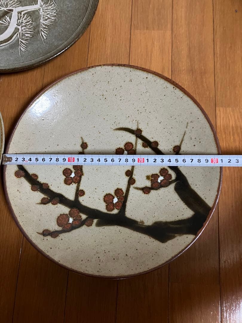 飾り　大皿　5枚　皿立て3個付き