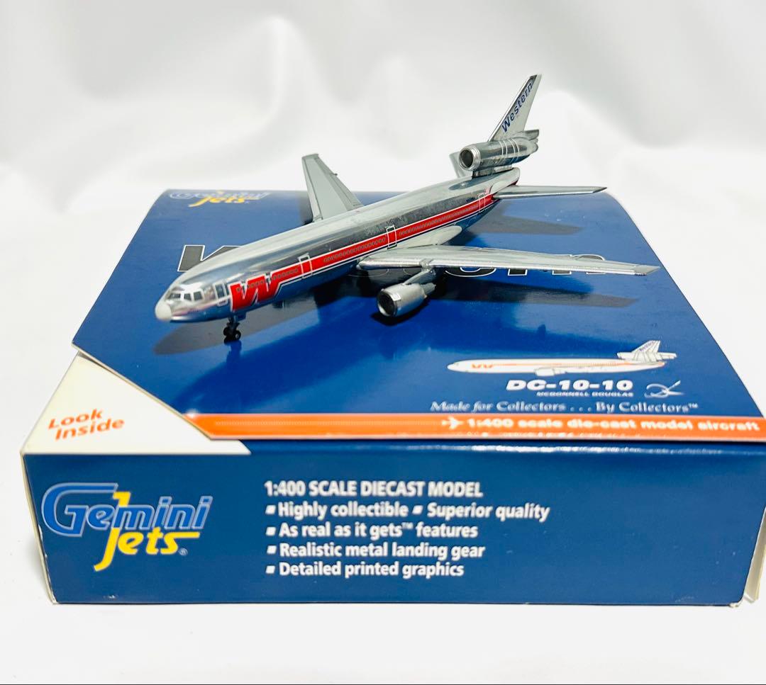 航空機・ヘリコプター Gemini 1/400 DC-10-10 Western Airlines