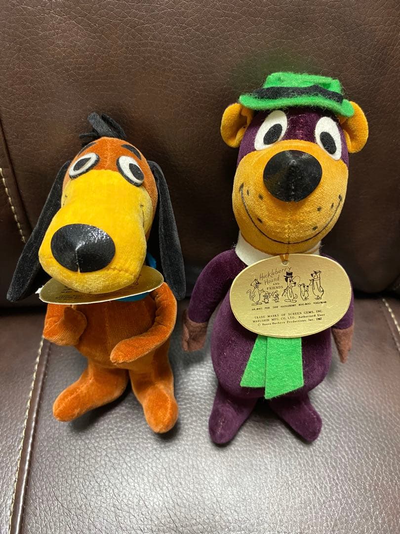 ハンナ・バーベラ ヴィンテージぬいぐるみ 2体セット