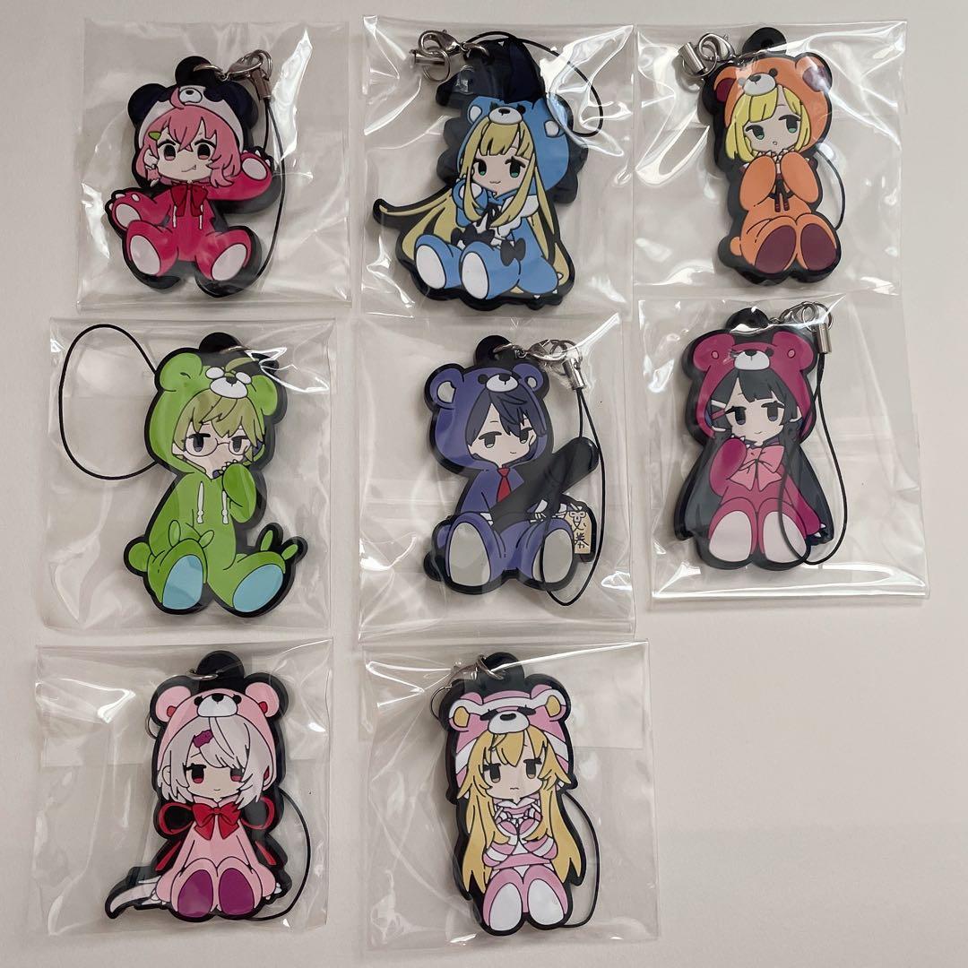 にじさんじ くま ラバスト アクスタ 剣持刀也 夕陽リリ 月ノ美兎