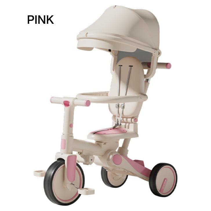 7in1 折りたたみ式三輪車 6ヶ月-6歳対応 PINK