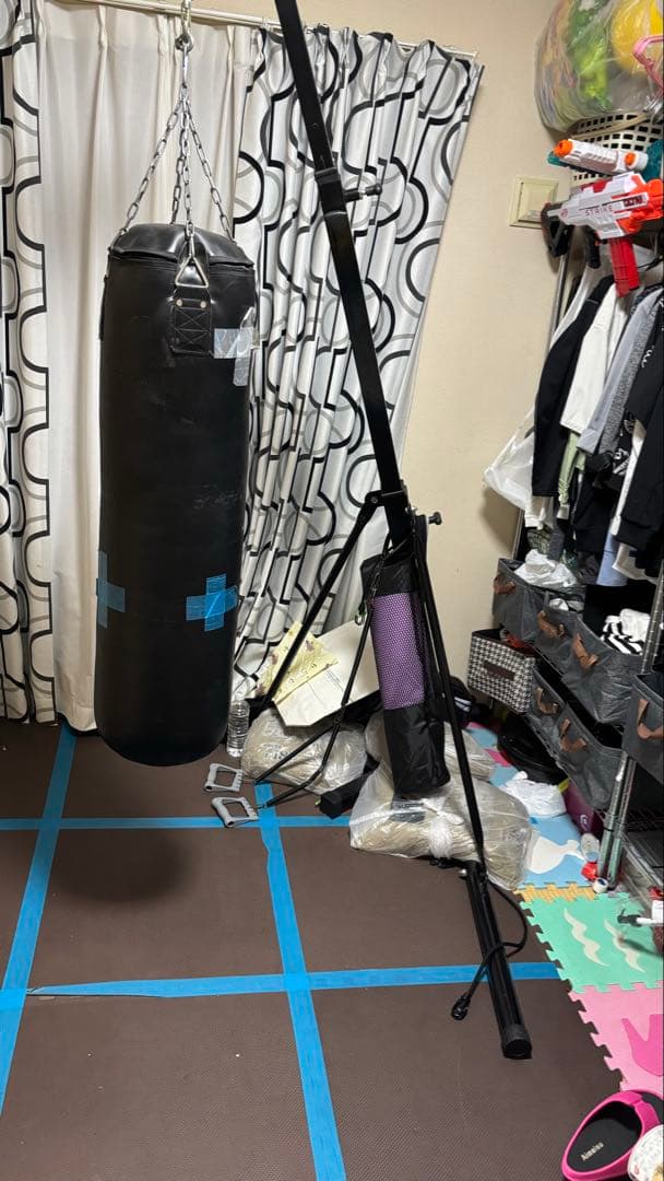 （決まり）シングルスタンドタイプでトレーニング