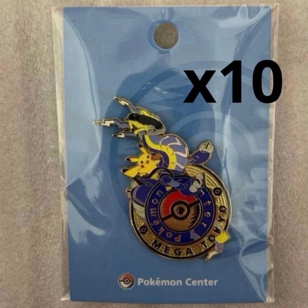 ポケモンセンター メガトウキョー 池袋 ロゴピンズ ミライドン 限定10個セット