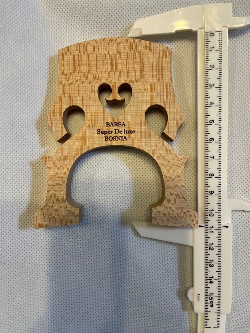 【新品未使用品】　貴重　BARSA 高級駒　チェロ用　フレンチ型