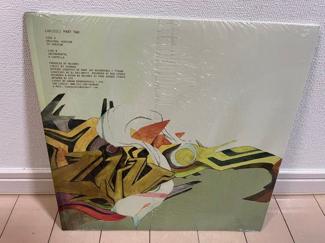 美品　LUV(SIC) PART TWO SHING02 レコード