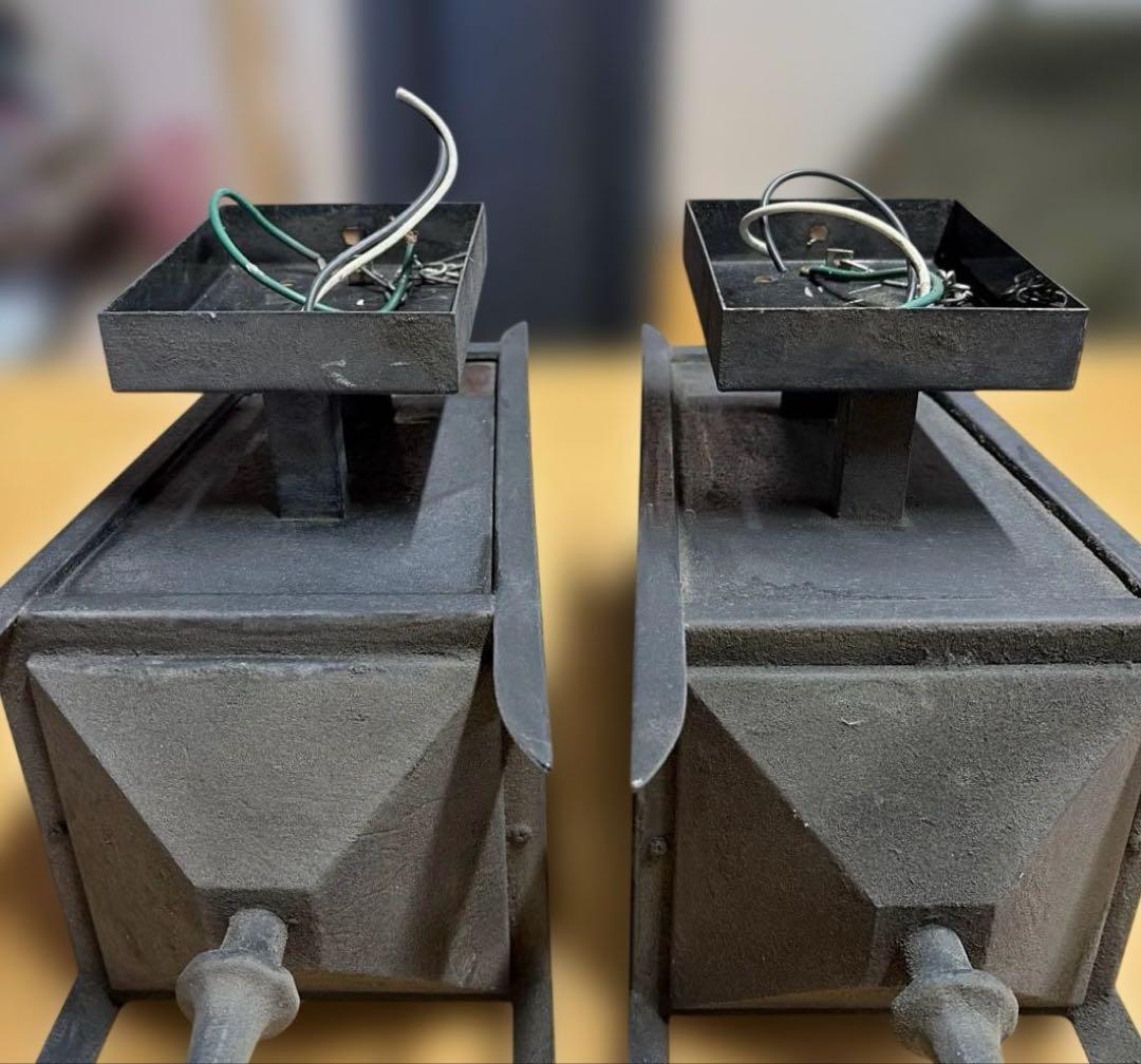 ステンドグラス ランタン 壁掛け照明 照明 ライト ヴィンテージ ジャンク品