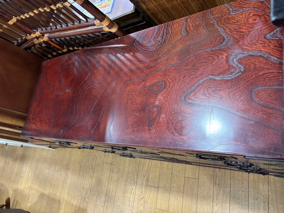 T58 飛鳥工芸家具 船箪笥 欅