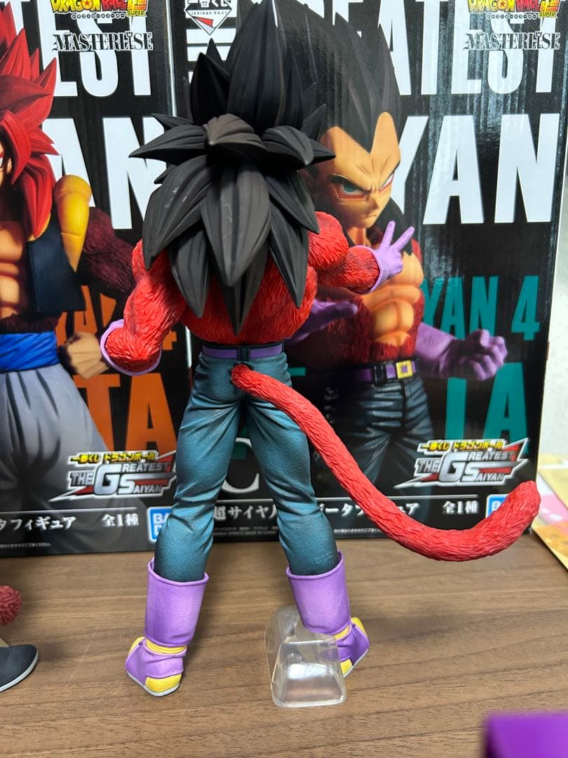 ほぼ未使用　一番くじ　ドラゴンボール　GT グレイテストサイヤン　3体セット