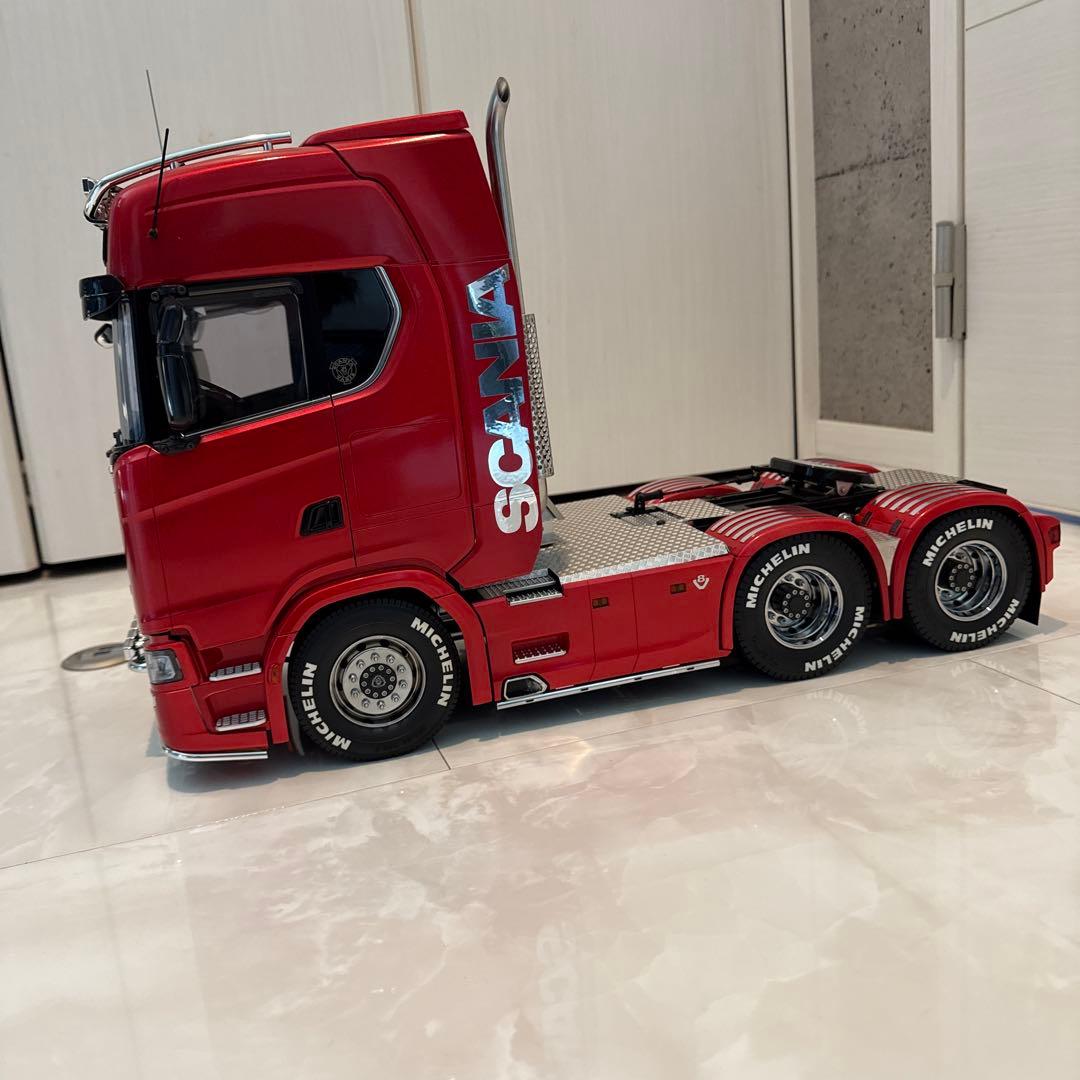 専用タミヤ ビッグトラック 1/14 スカニア トレーラー セット SCANIA