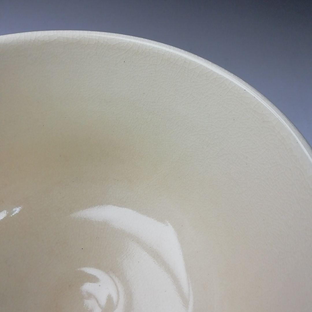 Ｔ３１３　茶碗　『色絵水仙』『押小路窯　庄左ェ門』　共箱　抹茶碗　茶道具