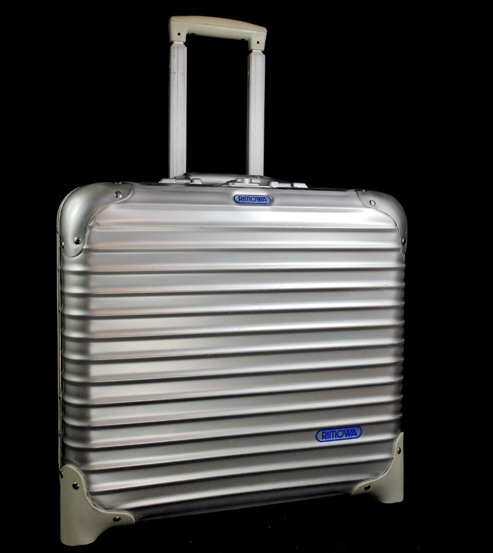 リモワ 928.40 『トパーズ』2輪TSA ビジネス・トロリー 28L 青ロゴ