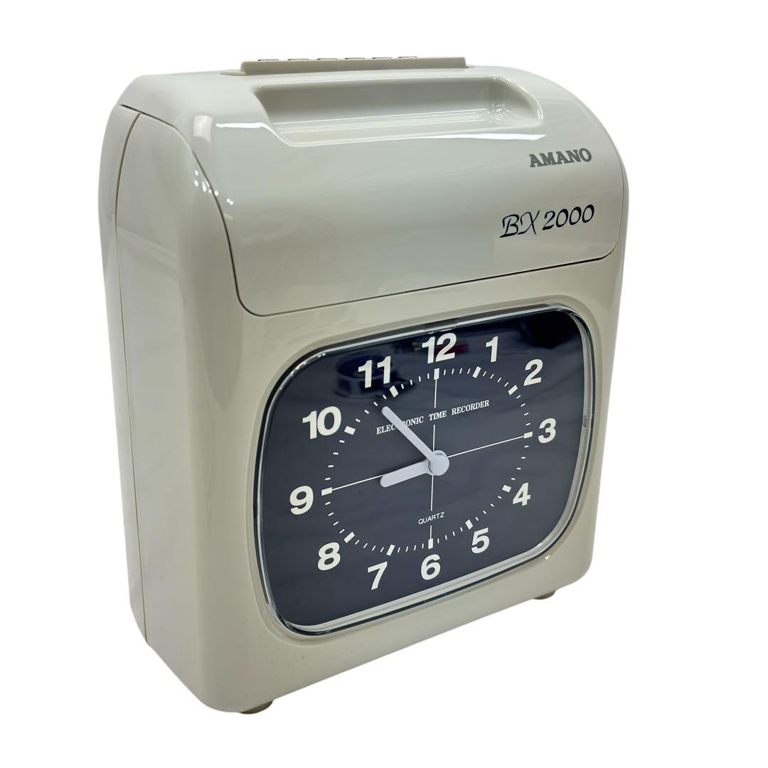 AMANO BX2000 電子タイムレコーダー