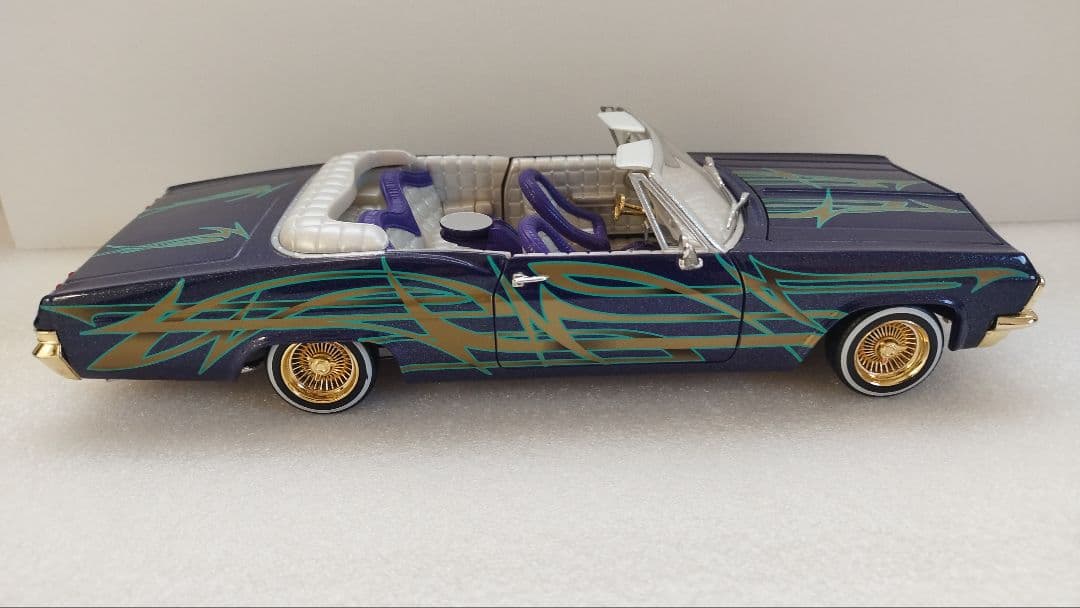 Hot Wheels インパラ　ダークブルー コンバーチブル