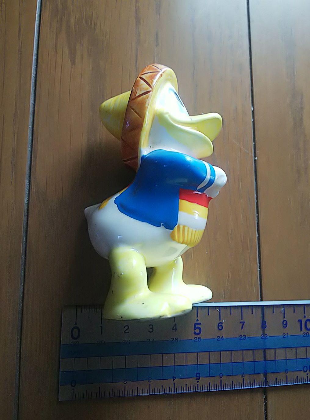 ディズニー ドナルドダック 陶器 フィギュア