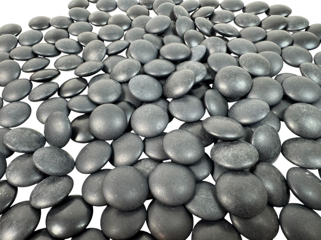 囲碁 30号 蛤碁石 那智黒 碁石 碁笥セット ①