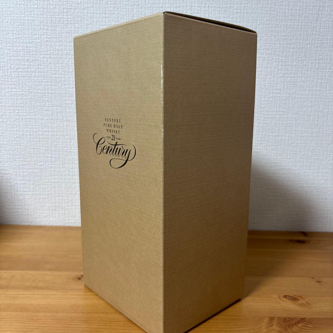 サントリーピュアモルトウイスキー　センチュリー21年　箱付き　未開封