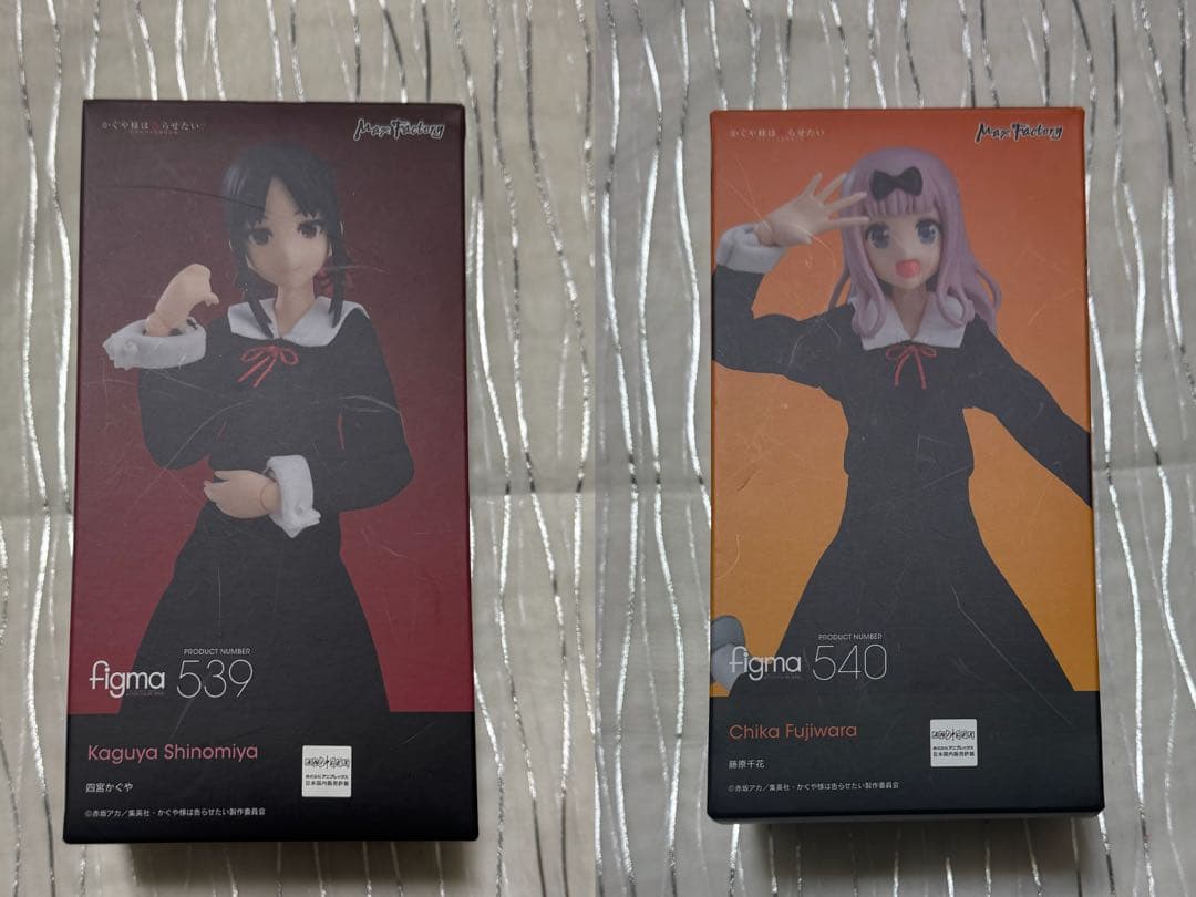 かぐや様は告らせたい figma 四宮かぐや 藤原千花 可動式 セット