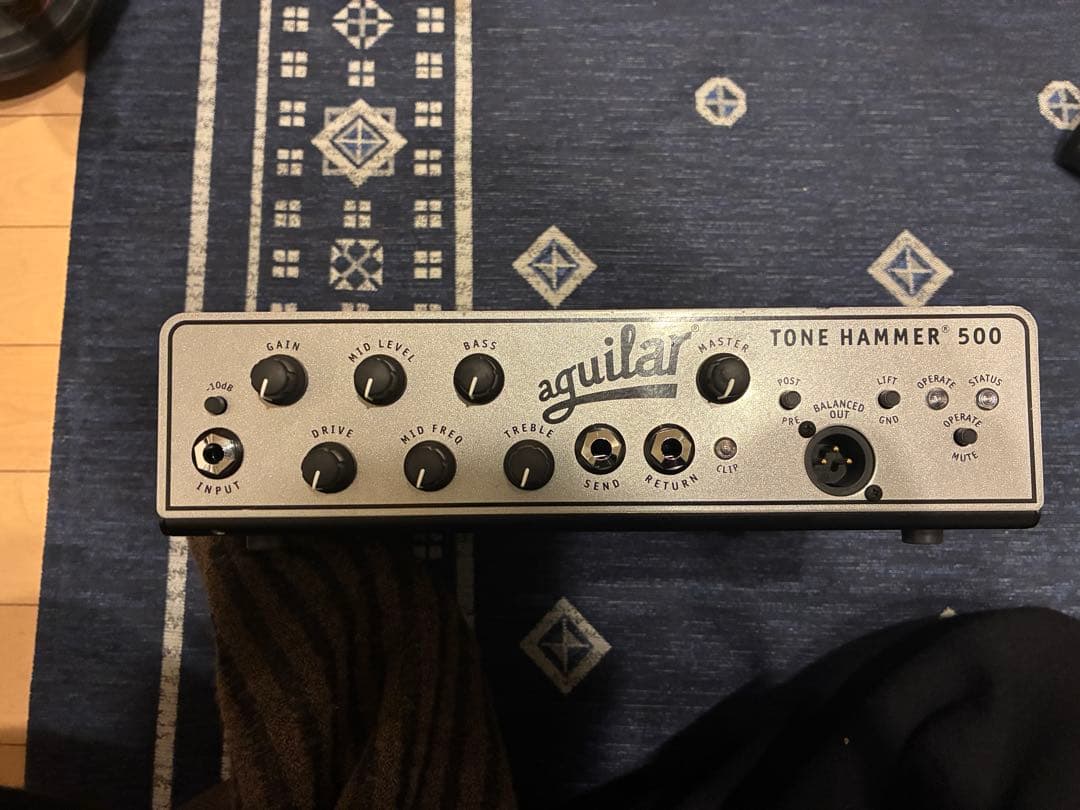 【ジャンク】aguilar Tone Hammer 500 ベース用アンプ