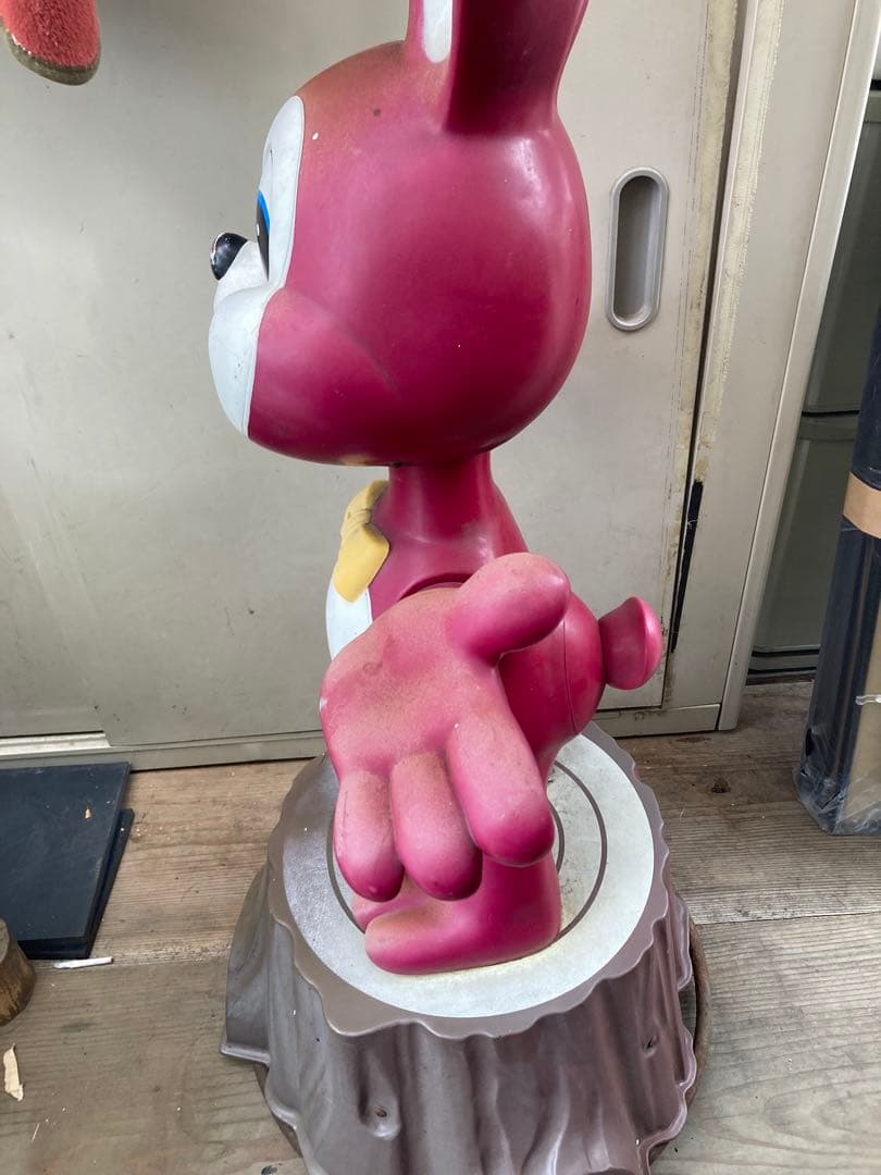 昭和レトロ 当時物 エスエス製薬 ぴょんちゃん 非売品 特大ソフビ ビンテージ